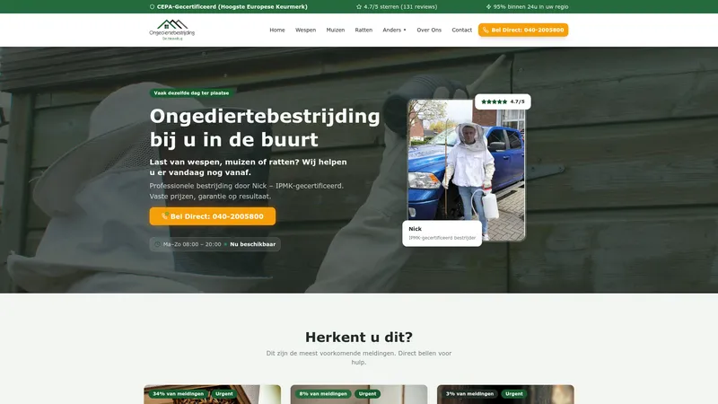 Website van De Heuvelrug